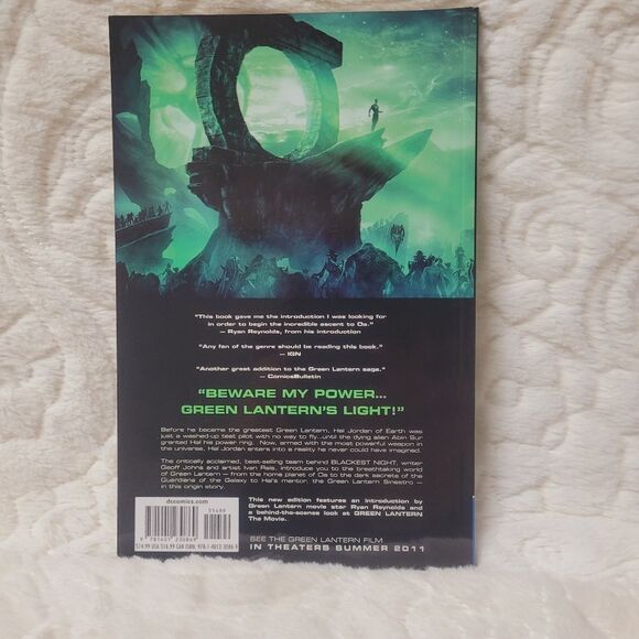 DC Comics Green Lantern Softcover Book Comic Secret Origin Special Edition New - Picture 2 of 4